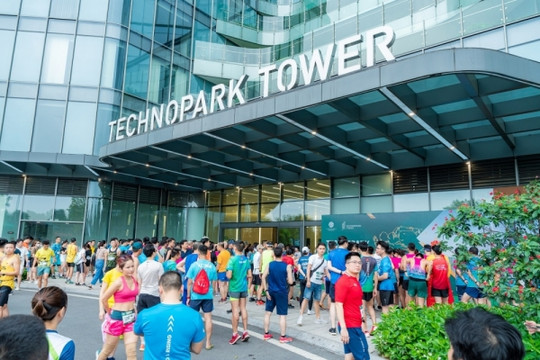 TechnoPark Vertical Run 2023 - Chinh phục tòa nhà thông minh theo tiêu chuẩn TOP 10 thế giới