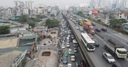 Hà Nội thông báo quây rào đường Nguyễn Trãi để thi công dự án xử lý nước thải Yên Xá