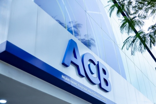 ACB lọt top 3 ngân hàng thương mại tư nhân có vốn điều lệ cao nhất hệ thống