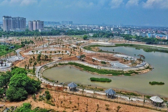 Long Biên: Sẽ hoàn thành dự án công viên vào tháng 9/2023