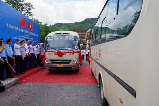 Thông xe tuyến đường kết nối Lai Châu với tỉnh Vân Nam, Trung Quốc