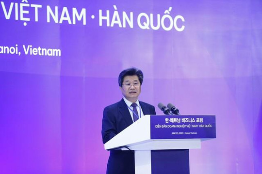 Việt Nam vẫn là điểm đến đầu tư số một của doanh nghiệp Hàn Quốc