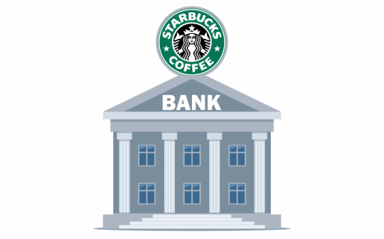 Starbucks là một ngân hàng?