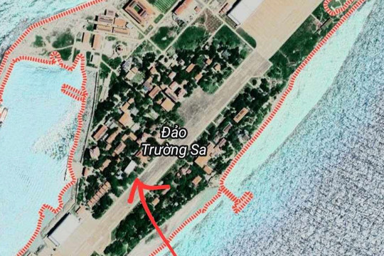Google nói gì về bản đồ không hiển thị quốc kỳ Việt Nam ở đảo Trường Sa Lớn?