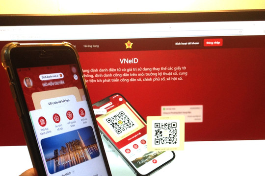 Hướng dẫn đăng nhập ứng dụng VNeID trên smartphone mới