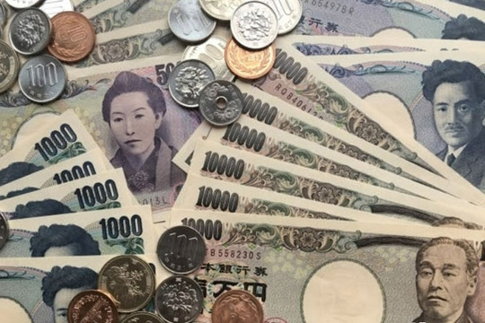 Đồng yen giảm xuống mức thấp nhất trong vòng 3 tuần qua