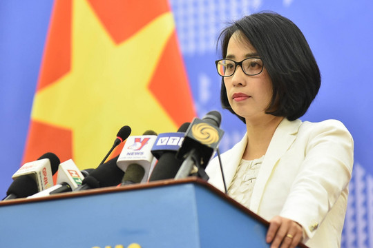 Việt Nam kiên quyết phản đối Trung Quốc tập trận tại khu vực quần đảo Hoàng Sa