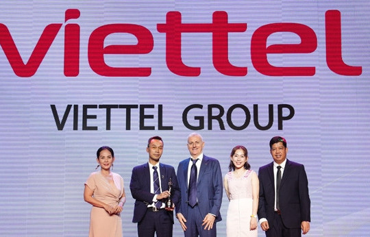 Viettel được bình chọn là nơi làm việc tốt nhất châu Á