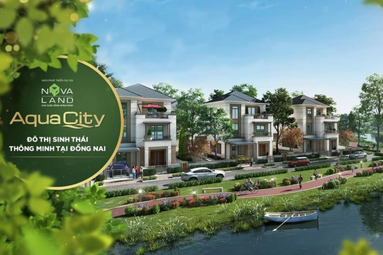 Novaland (NVL) được phép bán 02 căn nhà thấp tầng tại dự án Aqua City