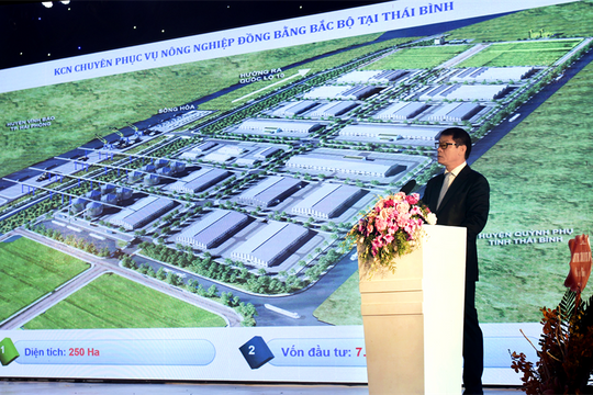 Thaco của tỷ phú Trần Bá Dương hé lộ thời điểm hoàn thành dự án KCN 2.132 tỷ đồng tại Thái Bình