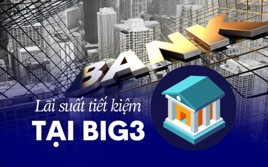 Gửi tiết kiệm tại Vietcombank, VietinBank hay BIDV để hưởng lãi suất cao nhất?