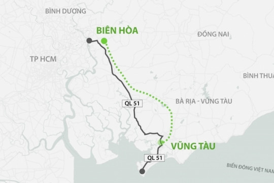 Lộ diện liên danh trúng thầu dự án cao tốc Biên Hòa - Vũng Tàu hơn 1.400 tỷ đồng