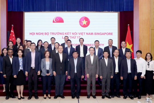 Việt Nam-Singapore mở rộng thêm 2 nội dung hợp tác mới