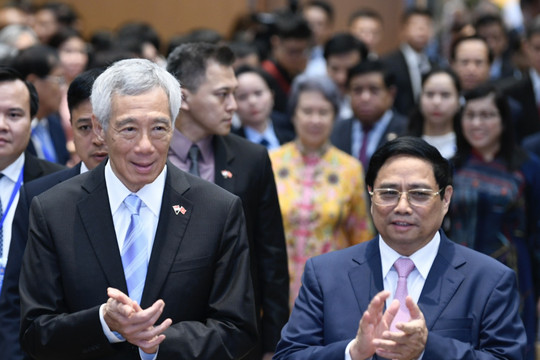 Thủ tướng Việt Nam và Singapore chứng kiến khởi công, đầu tư 5 dự án VSIP mới