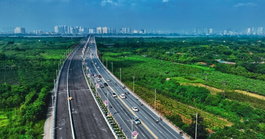 Các phương tiện giao thông di chuyển như thế nào sau khi cầu Vĩnh Tuy thông xe?