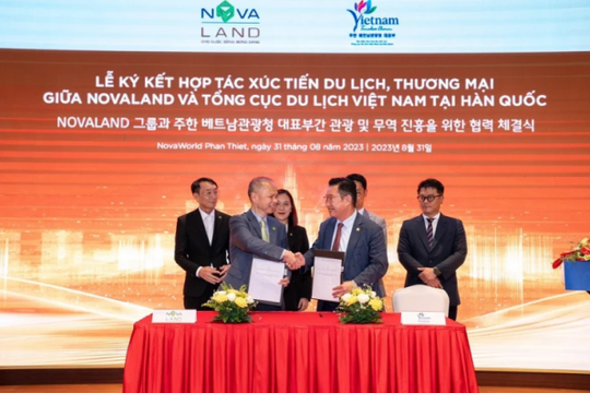 Novaland Group ký kết hợp tác xúc tiến du lịch để thu hút khách du lịch Hàn Quốc