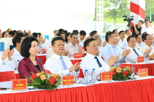 Hà Nội: Huyện Đông Anh khởi công 4 cụm công nghiệp mới