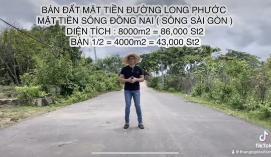 Sau chia tay, "vua cá koi" kẹt tiền đến mức rao bán mảnh đất 4.000m2 mặt tiền siêu đẹp?