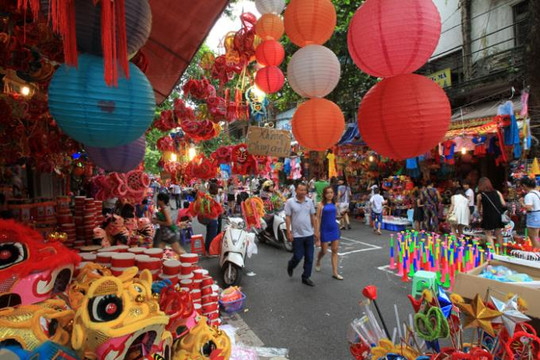 Hà Nội phân luồng giao thông phục vụ Lễ hội Trung thu phố cổ