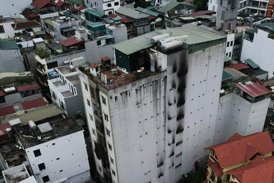 Yêu cầu giải quyết nhanh bảo hiểm vụ cháy chung cư mini ở Hà Nội