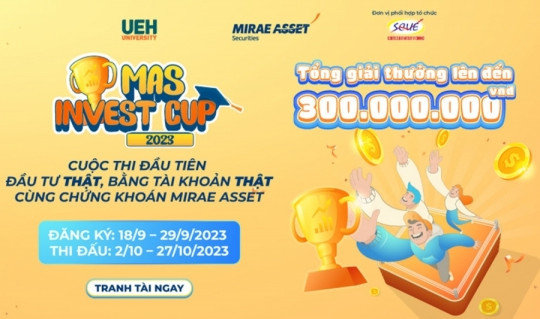 MASinvest Cup 2023 - Cuộc thi đầu tiên bằng tiền thật & tài khoản thật