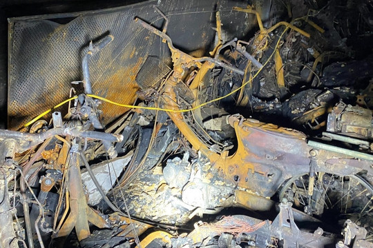 Những vụ cháy thiệt hại nghiêm trọng về người do chập điện xe máy