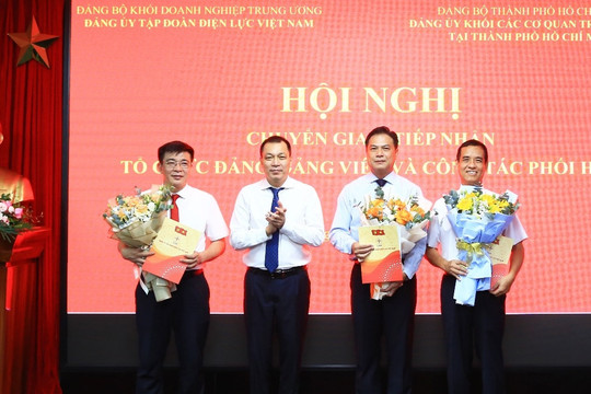 Đảng bộ EVNSPC chuyển giao về Đảng ủy Tập đoàn Điện lực Việt Nam
