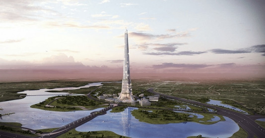 Toà tháp tài chính 108 tầng cao nhất, độc nhất Việt Nam mang dáng dấp tà áo dài, tổng vốn 4,2 tỷ USD, chứa cả rừng nhiệt đới thông minh