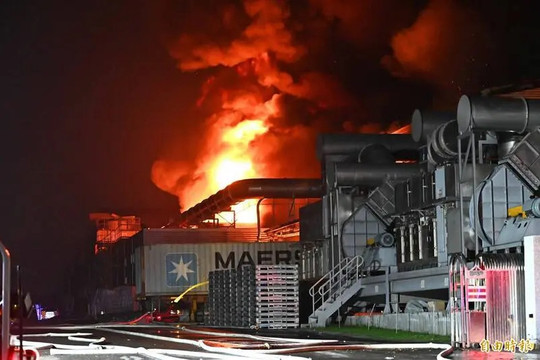 Vụ cháy nhà máy ở Đài Loan, 19 người Việt bị thương