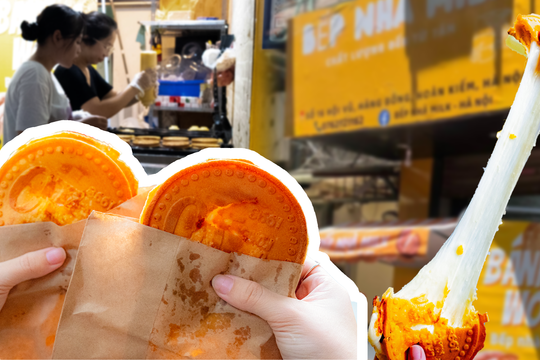 Bánh đồng xu 'mới nổi' ở Hà Nội khiến khách chờ vài tiếng, ngày bán 2.000 chiếc