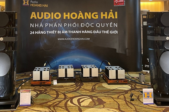 Dàn âm thanh gần 40 tỷ đồng xuất hiện tại AVShow 2023