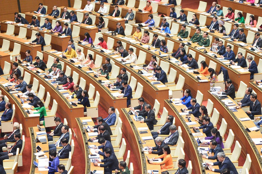 Quốc hội lấy phiếu tín nhiệm 44 chức danh trong kỳ họp sắp tới