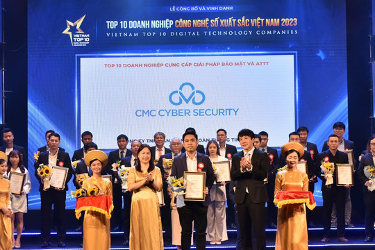 CMC Cyber Security vào top 10 doanh nghiệp bảo mật, an toàn thông tin Việt Nam
