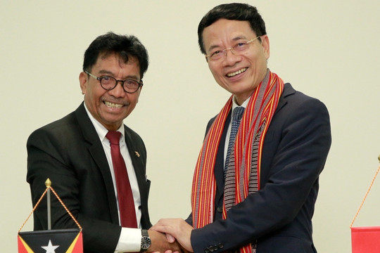 Việt Nam và Timor Leste tăng cường truyền thông quảng bá hình ảnh hai nước