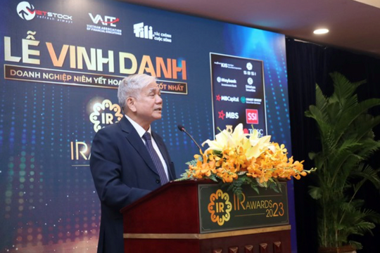 14 doanh nghiệp niêm yết được vinh danh tại IR AWARDS 2023