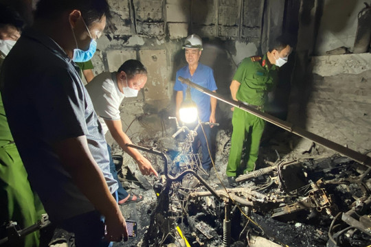 Điều tra không có vùng cấm với nhóm quản lý nhà nước trong vụ cháy chung cư mini ở Khương Hạ