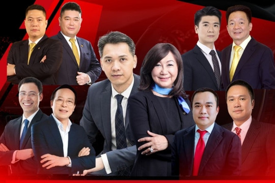 Những sếp "người một nhà" trong ban lãnh đạo ngân hàng Việt