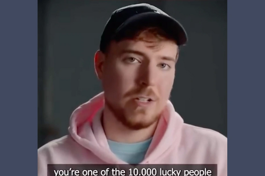YouTuber nổi tiếng nhất thế giới xuất hiện trong quảng cáo deepfake