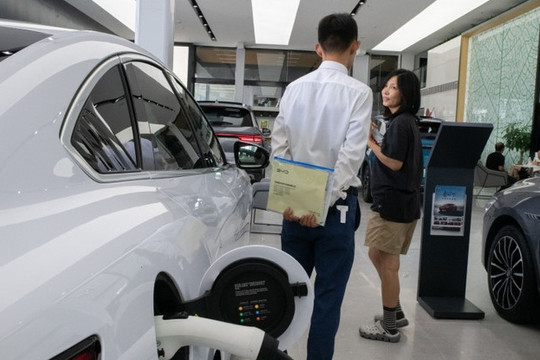 Xuất khẩu xe điện của Trung Quốc tăng vọt bất chấp bị điều tra chống trợ cấp