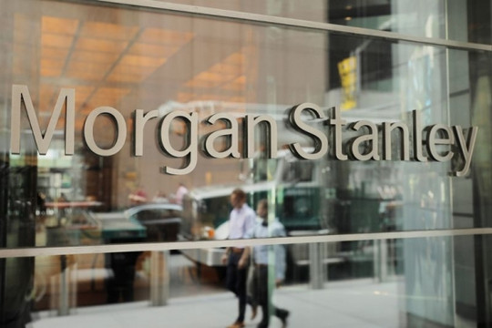 Lợi nhuận giảm, ngân hàng đình đám phố Wall Morgan Stanley đối mặt với triển vọng ảm đạm