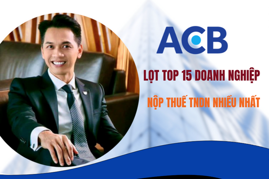 ACB của Chủ tịch Trần Hùng Huy thực chi bao nhiêu tiền thuế TNDN năm 2022?