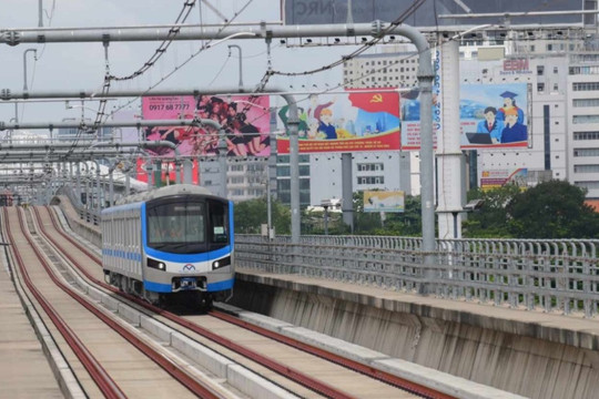 Chủ đầu tư xin gia hạn thời gian thi công dự án metro số 1 TP.HCM