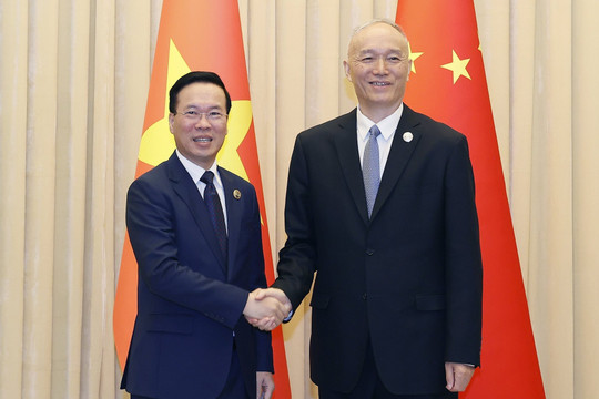 Chủ tịch nước Võ Văn Thưởng: Đề nghị Trung Quốc tăng cường đầu tư vào Việt Nam