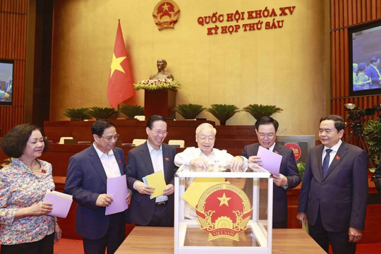 Kết quả lấy phiếu tín nhiệm 44 lãnh đạo: Đại tướng Phan Văn Giang chiếm tỷ lệ cao nhất