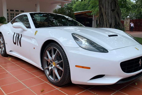 Siêu xe Ferrari California về tay ông Đặng Lê Nguyên Vũ cực hiếm, giá hơn 10 tỷ
