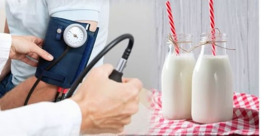 Bất ngờ trước công dụng tuyệt vời của sữa đối với bệnh nhân cao huyết áp