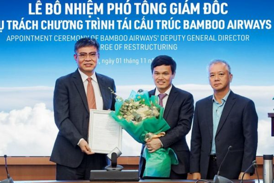 Bamboo Airways tiếp tục chiêu dụng người cũ của Vietnam Airlines về làm Phó Tổng giám đốc