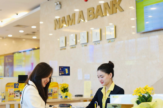9 tháng đầu năm, Nam A Bank lãi trước thuế 2.046 tỷ đồng