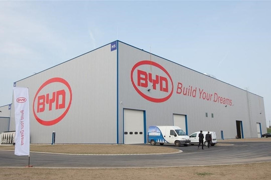 BYD rót vốn xây dựng nhà máy đầu tiên tại ‘vùng đất vàng’ châu Âu