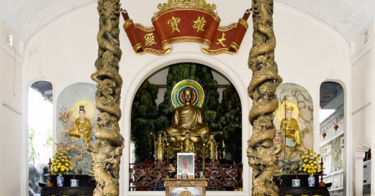 Chiêm bái tượng Quán Thế Âm cao 3,2m, nặng 5 tấn ở ngôi chùa hơn trăm tuổi cuối cùng bồ tát Thích Quảng Đức trụ trì